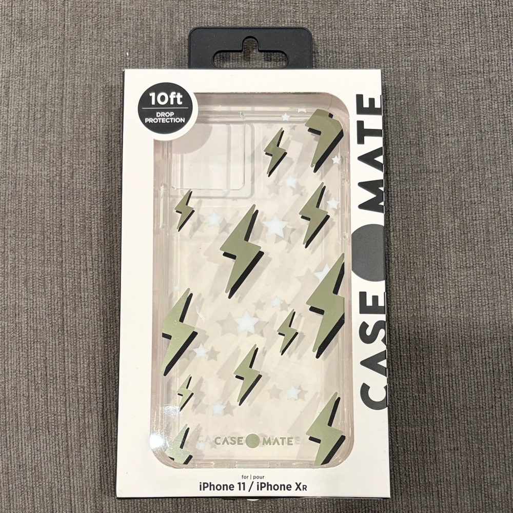 Case-Mate Case for IPhone 11 & iPhone XR - Lightning Bolt - NEW!!   phone cases